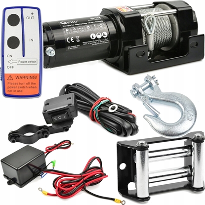 Attēls no Geko Wycigarka elektryczna 12V 3500LB (2)