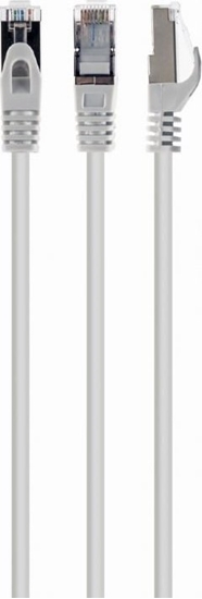 Изображение Gembird GEMBIRD PP6A-LSZHCU-W-0.25M patchcord RJ45 cat.6A SFTP LSZH 0.25m biay