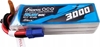Picture of Gens ace Gens ace G-Tech 3000mAh 22.2V 60C 6S1P Lipo Battery Pack with EC5 plug