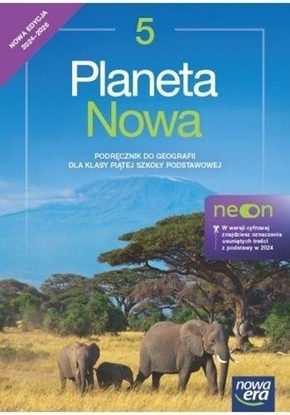 Изображение Geografia SP 5 Planeta nowa neon Podr. w.2024 EDUKAMP