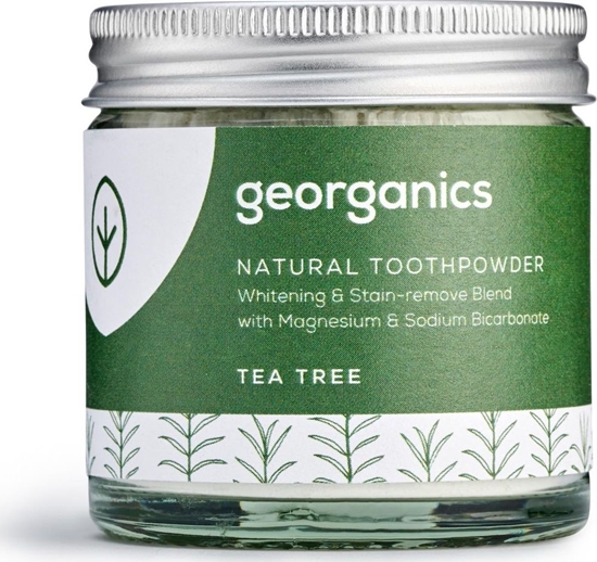 Picture of Georganics Georganics, Proszek do czyszczenia zbów, Tea Tree, 60 ml