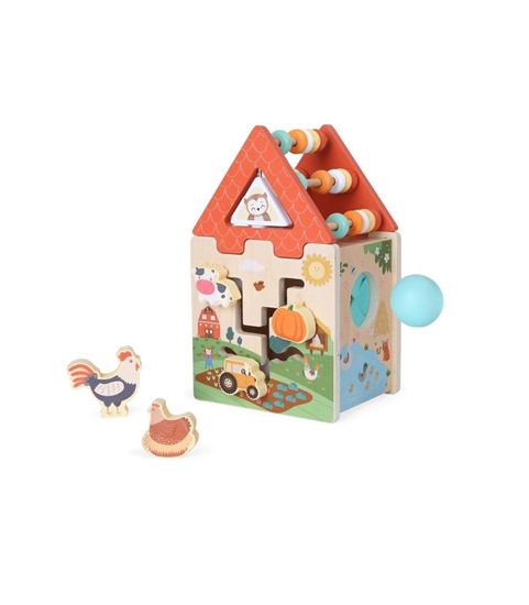 Picture of Gerardo's Toys GT61242 Wooden Farm Game for children 18m+