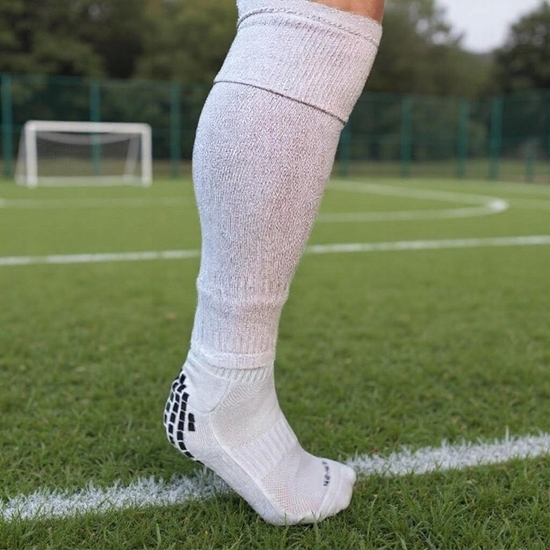 Picture of Getry/ skarpety pikarskie biae bez stóp 42-47