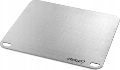 Picture of GI.METAL Gi.Metal Cooking plate to cook pizza at home, 40x35 cm, stainless steel 4mm