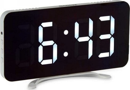 Picture of Gift Decor Cyfrowy Zegarek Stacjonarny Lustro Biay ABS (15,7 x 7,7 x 1,5 cm)