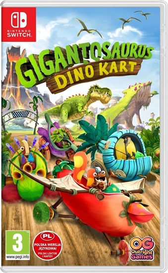 Picture of Gigantosaurus (Gigantozaur): Dino Kart Nintendo Switch