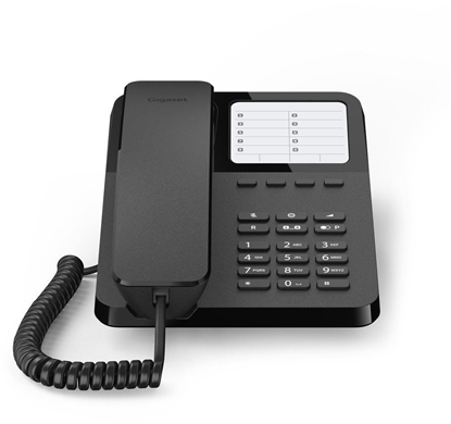 Изображение Telefon komórkowy Gigaset Desk400 czarny int.