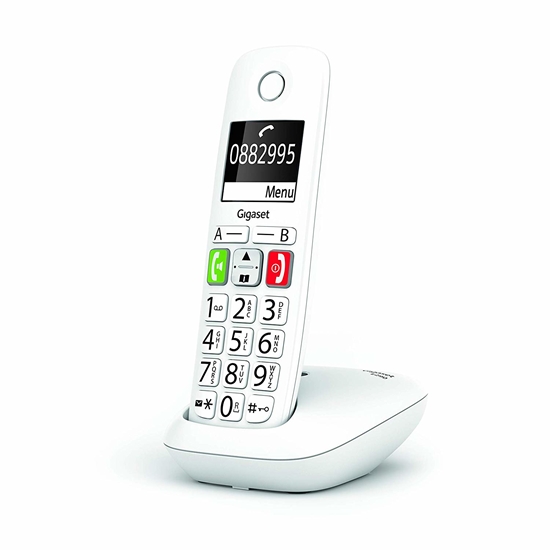 Picture of GIGASET WIRELESS PHONE E290 WHITE (S30852-H2901-D202)