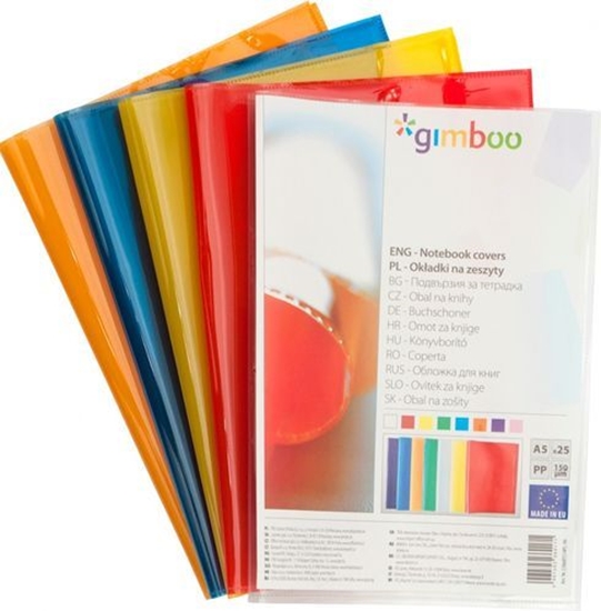 Picture of Gimboo OKADKA A5 NA ZESZYT GIMBOO KRYSTALICZNA 1 SZT
