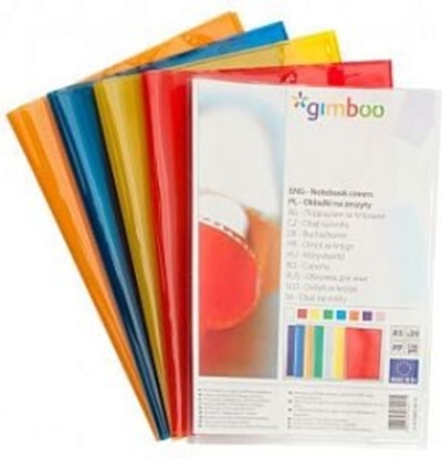 Изображение Gimboo Okadka na zeszyt A5 czerwona