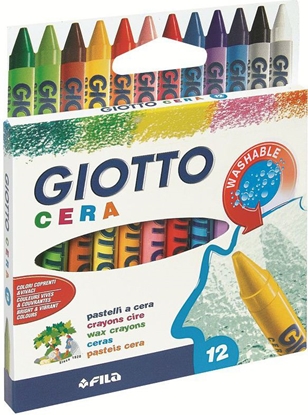 Изображение Giotto Kredki woskowe Cera 12 kolorw