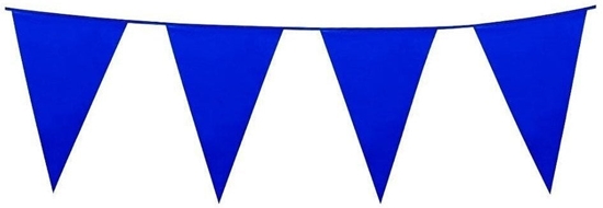 Picture of Girlanda flagi niebieskie 10m