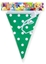 Picture of Girlanda flagi w kropki zielona 27.5cmx6m