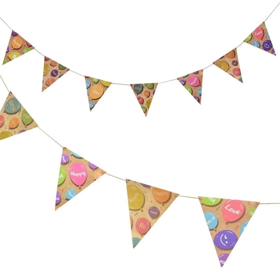 Изображение Girlanda Kraft Balloons