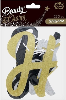 Изображение Girlanda papierowa B&C Happy New Year 250cm