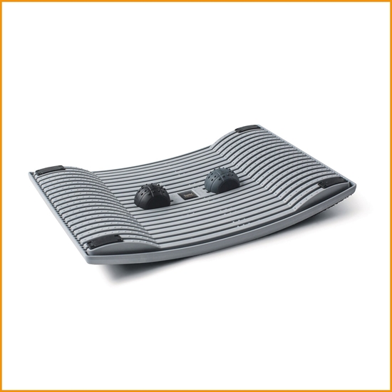 Picture of Gymba activation board and massage balls, gray