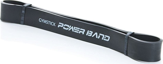 Изображение Gymstick Powerband Mini Power redni opór czarny 1 szt.