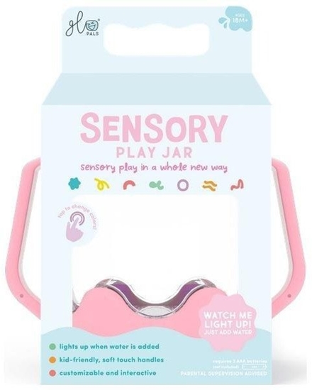 Picture of Glo Pals, Soik sensoryczny do napenienia wod, kolor róowy