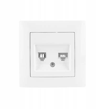 Attēls no Gniazdo telefoniczno-komputerowe VCX LC 42 Biay