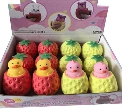 Изображение Gniotek kurczak w truskawce MIX