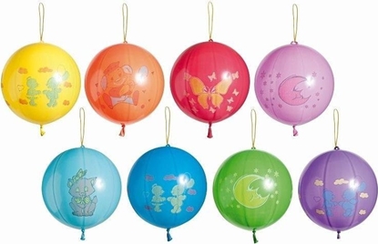 Picture of GoDan Balony pastelowe pika z nadrukiem MIX 50szt