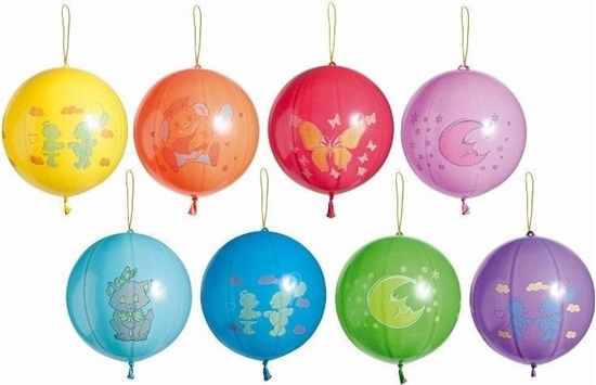 Picture of GoDan Balony pastelowe pika z nadrukiem MIX 50szt