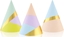 Picture of GoDan Czapeczki papierowe Pastel Party 6 szt Godan