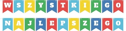 Изображение GoDan Girlanda Wszystkiego Najlepszego 2x400cm