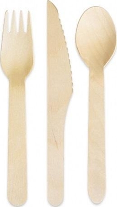 Изображение GoDan Kolekcja Eko* Drewniane sztuce MIX 6szt.