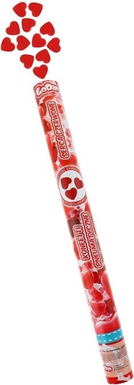 Изображение GoDan Konfetti pneumatyczne-Serca czerwone/60cm