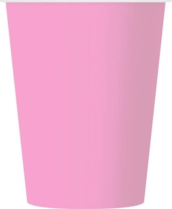 Изображение GoDan Kubeczki papierowe jasnoróowe - 270 ml - 6 szt. uniwersalny