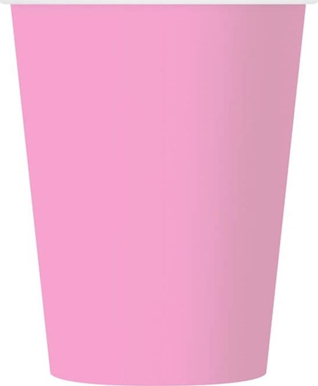 Изображение GoDan Kubeczki papierowe jasnoróowe - 270 ml - 6 szt. uniwersalny