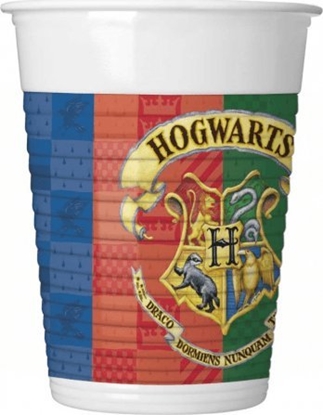 Attēls no GoDan Kubeczki plastikowe Harry Potter MIX 200ml 8szt