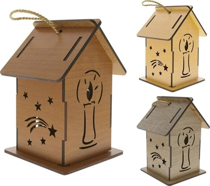 Picture of GoDan Lampion adwentowy drewniany