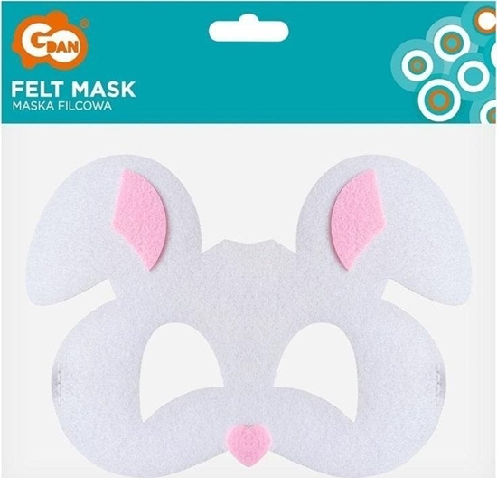 Picture of GoDan Maska filcowa królik 18.5x13cm