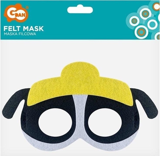 Picture of GoDan Maska filcowa psia brygada szef budowy 18x11cm