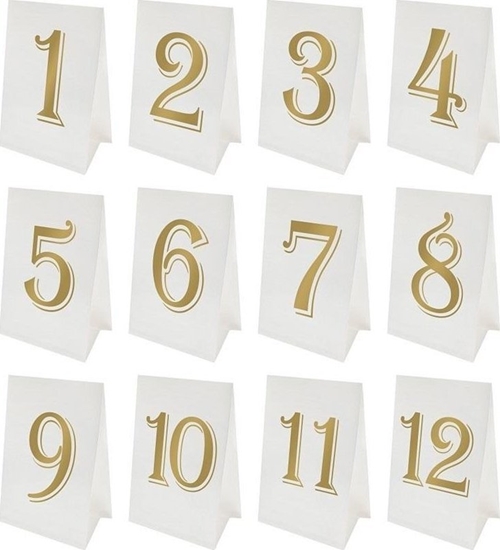 Picture of GoDan Numery na stoy Celebrate 12szt