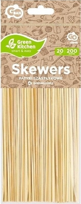 Attēls no GoDan Patyki szaszykowe 200x2,5 mm 200szt