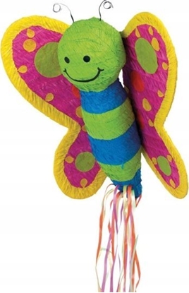 Attēls no GoDan Piniata motyl papier / plastik 53,3x53,3x16,5cm