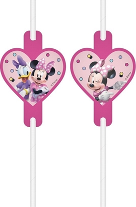 Изображение GoDan Somki papierowe z medalionem Myszka Minnie 4szt