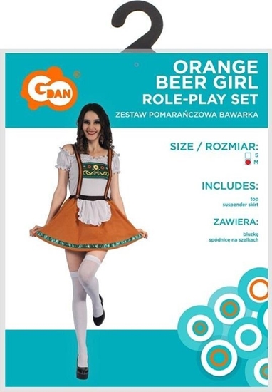 Picture of GoDan Strój dla dorosych Bawarka pomaraczowa rozm. M