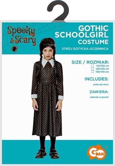 Picture of GoDan Strój gotycka uczennica 120/130cm