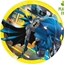 Attēls no GoDan Talerzyki papierowe Batman 23cm 8szt