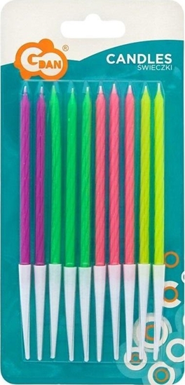 Изображение GoDan wieczki neonowe 13.5x0.4cm 10szt