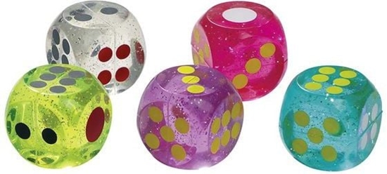 Изображение Goki Kauczukowa kostka do gry, 5 wzorów (16040)