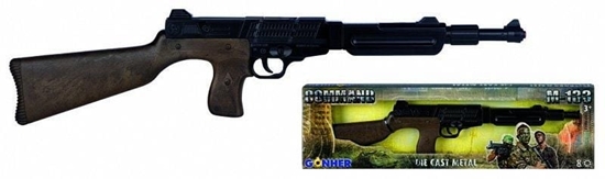 Изображение Gonher Metalowy karabin komandosa 8 naboi (258447)