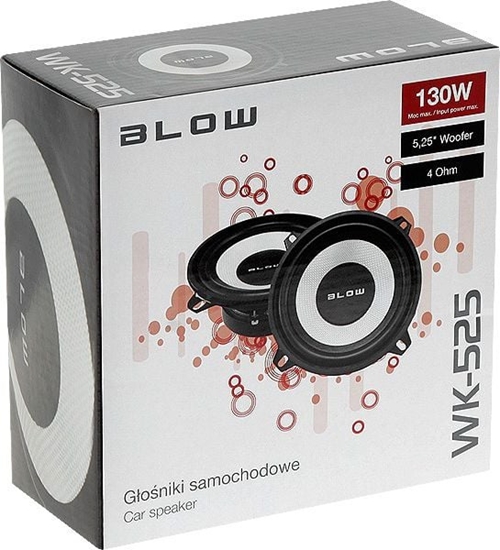 Picture of Gonik samochodowy Blow WK525 4 OHM 1 szt (0895#)