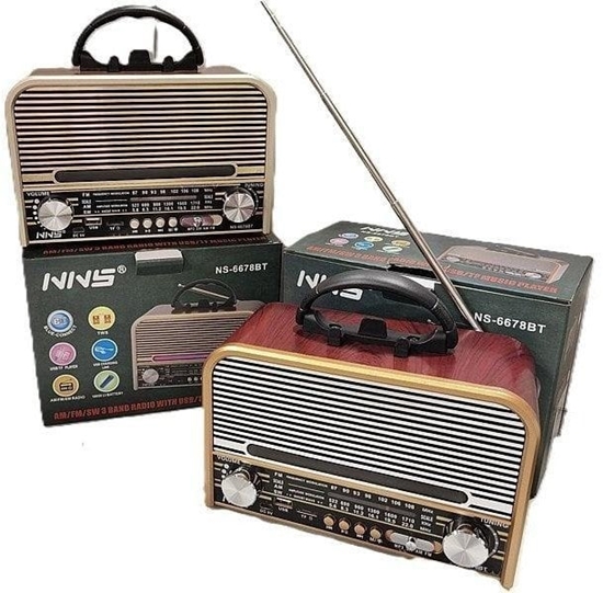 Picture of Gonik z radiem Bluetooth kabel USB