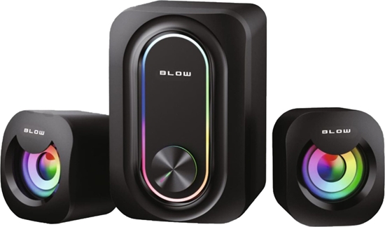 Изображение Goniki komputerowe 2.1 gamingowe z subwooferem