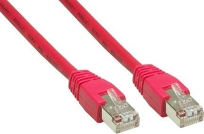 Изображение Good Connections Good Connections RNS® Patch Cable with Snap-in Protection, Cat. 6, S / FTP, PiMF, PVC, 250MHz, Red, 0.5m, Good Connections (8060-005R)